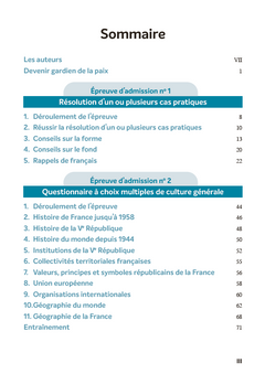 Concours Gardien de la paix 2025-2026 -Tout-en-un