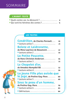 Cendrillon et autres contes d'héroïnes (Perrault, de Beaumont, Andersen, Gay-Para, Hampâté Bâ)