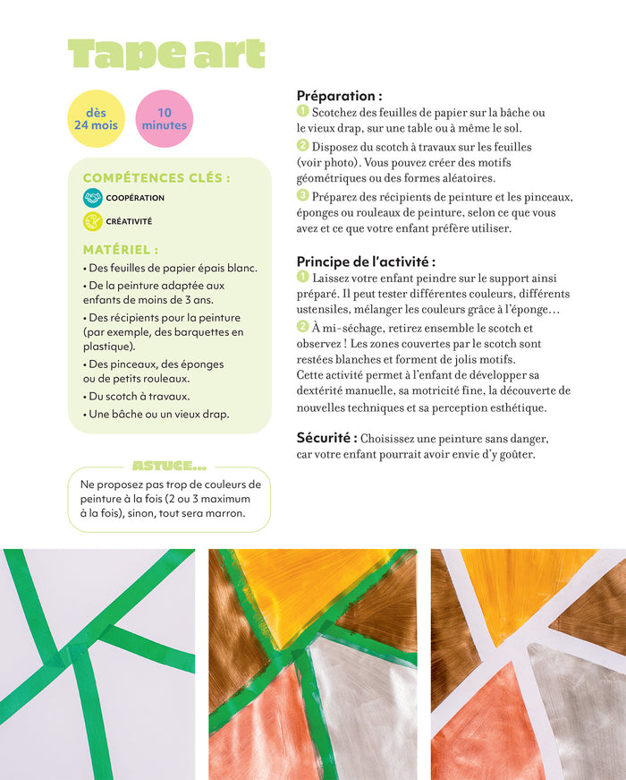 Le grand manuel des petites activités