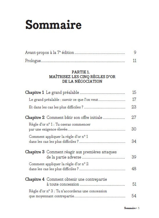 Négocier et défendre ses marges