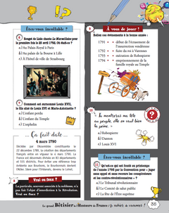 Cahier de vacances adultes - spécial Grand bêtisier de l'histoire de France