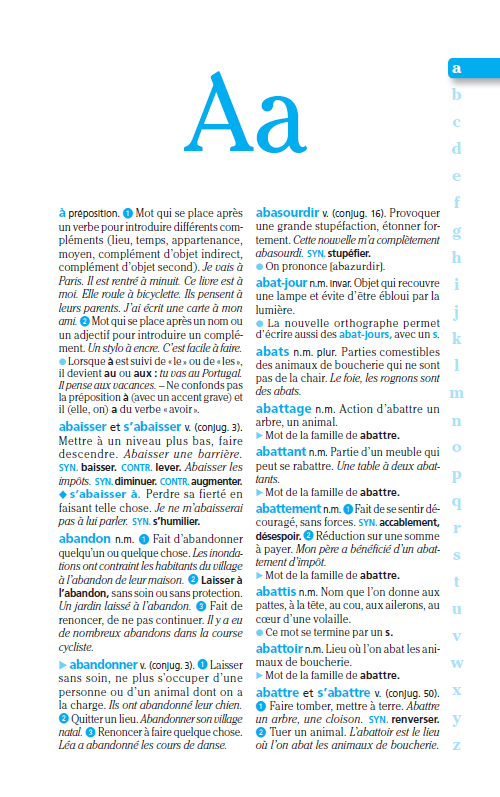 Le dictionnaire Larousse Junior poche