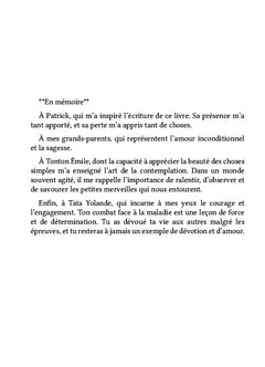 Pense à moi, parle moi, tout ira bien