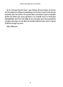 Pense à moi, parle moi, tout ira bien