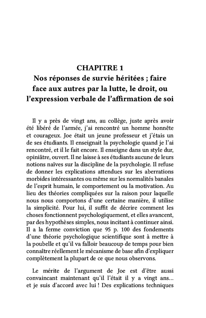 Quand je dis non, je me sens coupable