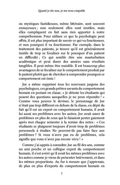 Quand je dis non, je me sens coupable