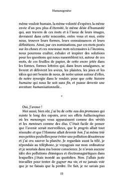 Humanogenèse