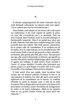 Le temps du printemps