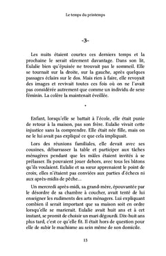 Le temps du printemps