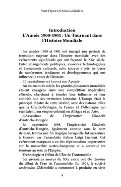 Vent d'épices et Anisa la Sakalava