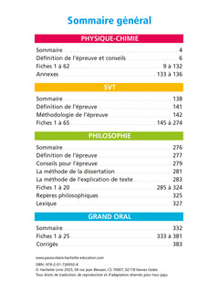 Objectif Bac Fiches Tout-en-un Tle Spé Physique-Chimie + Spé SVT + Philo + Grand Oral