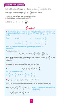 Objectif Bac Fiches - Spécialité Maths Tle