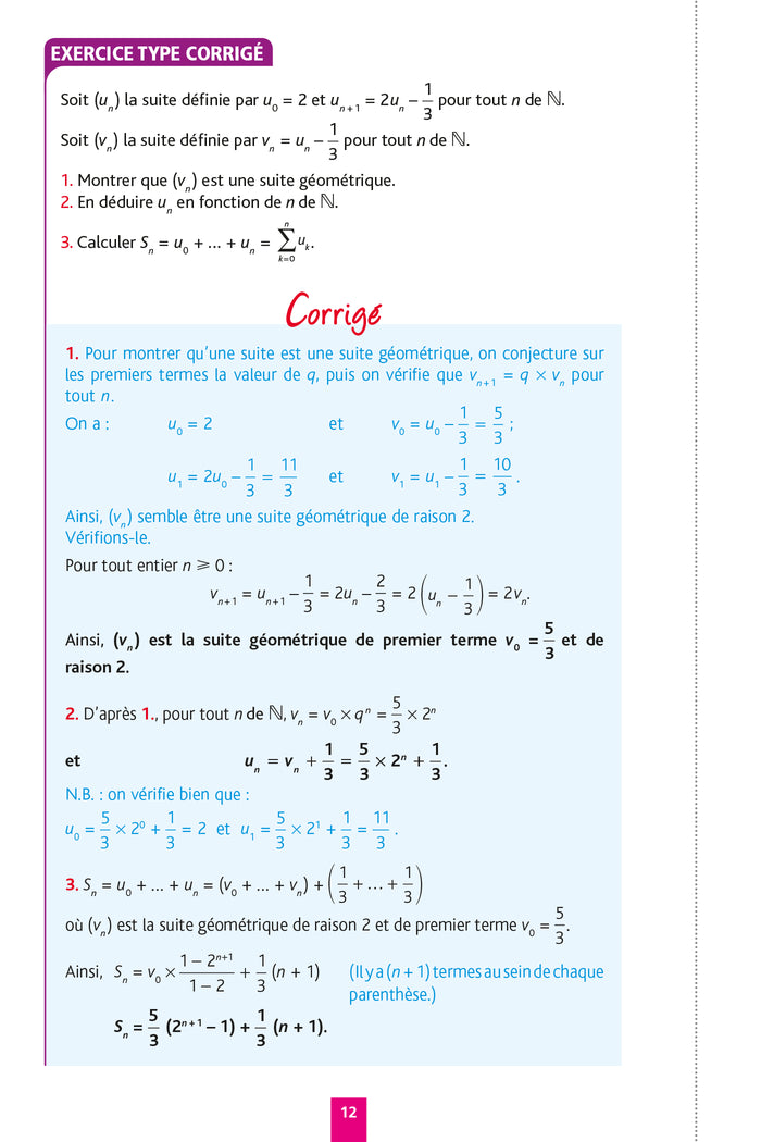 Objectif Bac Fiches - Spécialité Maths Tle
