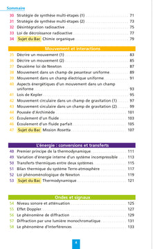 Objectif Bac Fiches - Spécialité Physique - Chimie Tle