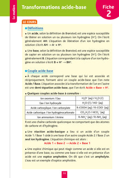 Objectif Bac Fiches - Spécialité Physique - Chimie Tle