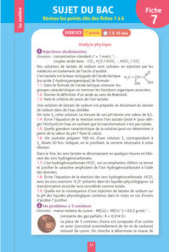 Objectif Bac Fiches - Spécialité Physique - Chimie Tle