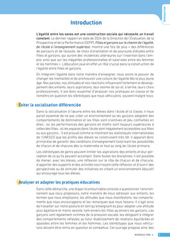 Enseigner pratiques -  L'égalité Filles-Garçons à l'école - Cycles 1, 2 et 3