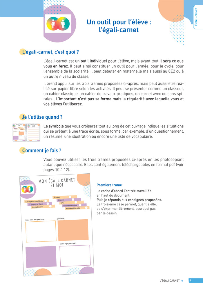 Enseigner pratiques -  L'égalité Filles-Garçons à l'école - Cycles 1, 2 et 3