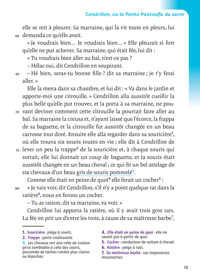 Cendrillon et autres contes d'héroïnes (Perrault, de Beaumont, Andersen, Gay-Para, Hampâté Bâ)