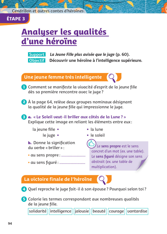 Cendrillon et autres contes d'héroïnes (Perrault, de Beaumont, Andersen, Gay-Para, Hampâté Bâ)