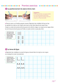Les cahiers d'écriture CP - Cahier n° 1 Apprentissage
