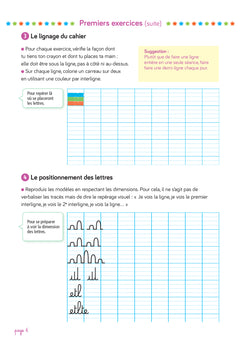 Les cahiers d'écriture CP - Cahier n° 1 Apprentissage