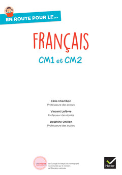 En route pour le français ! CM1 CM2 - Manuel élève