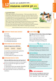 En route pour le français ! CM1 CM2 - Manuel élève