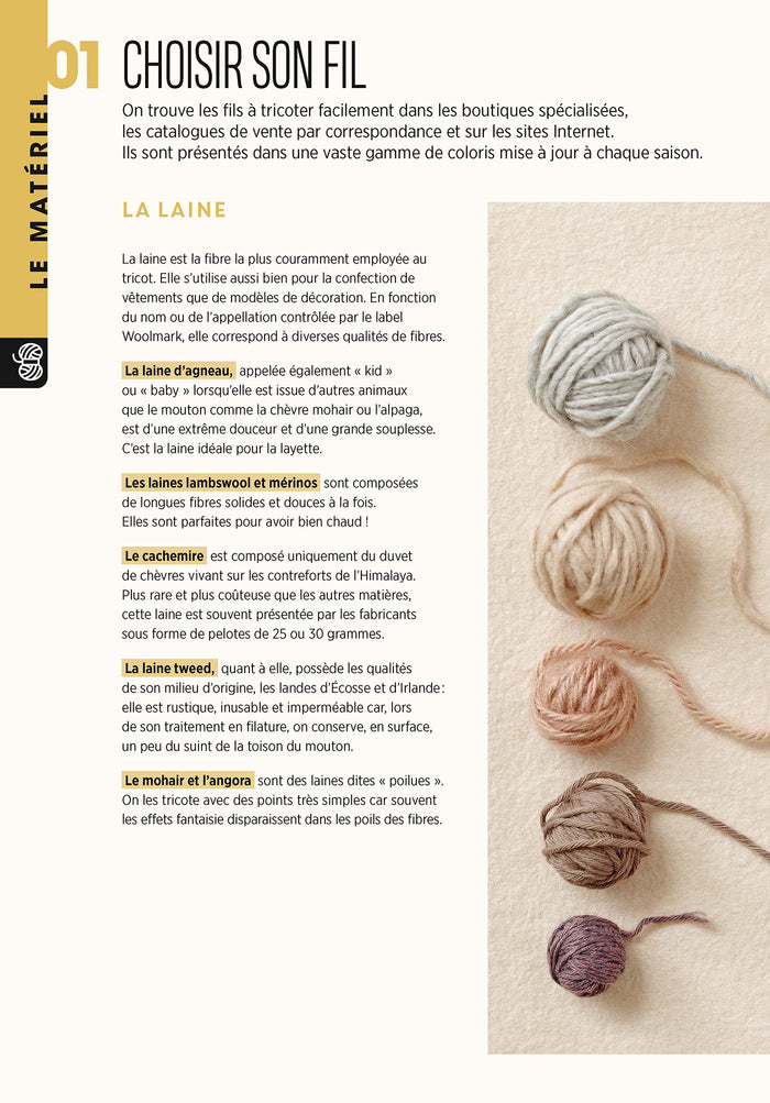 Mes fiches mémo Tricot