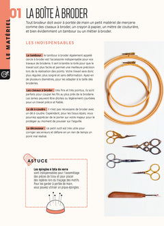 Mes fiches mémo Broderie