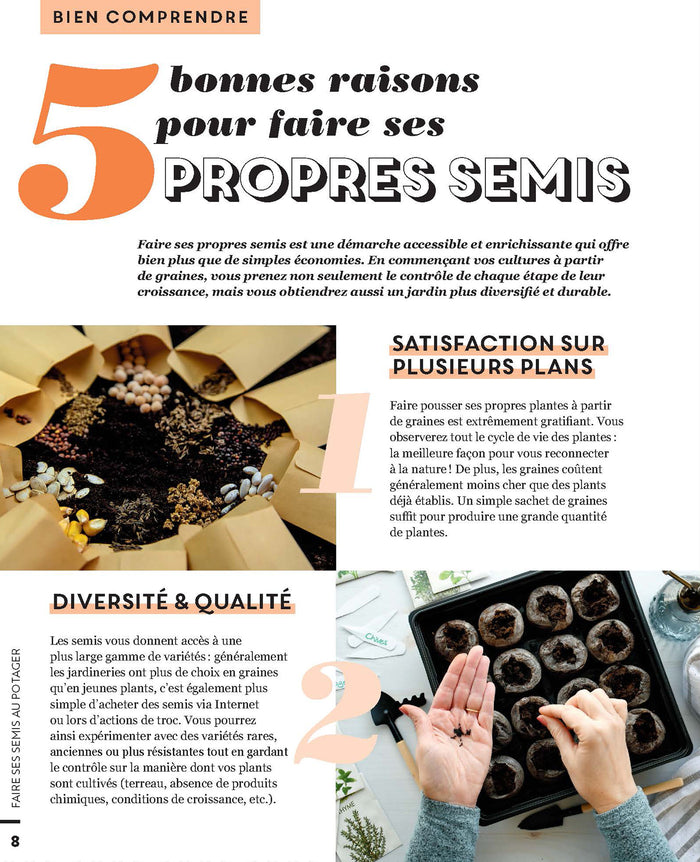 Faire ses semis au potager