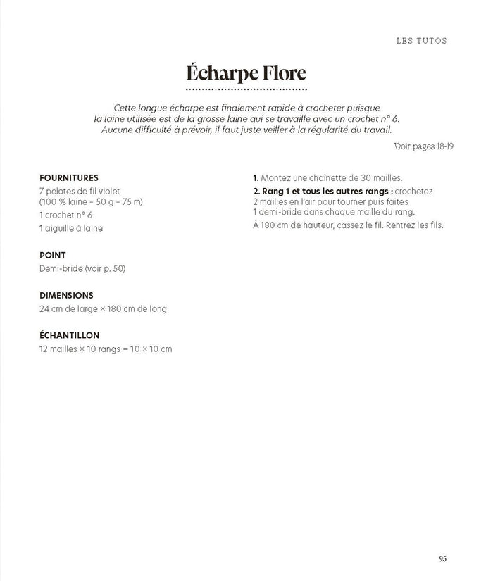 Accessoires au crochet