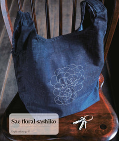 Broderie d'Asie, Sashiko & Point de croix