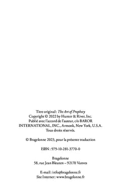 L'Art de la guerre, T1 : L'Art de la prophétie