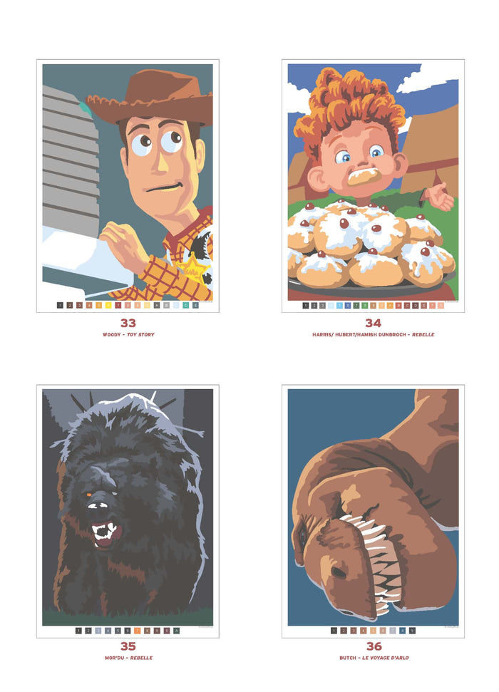 Coloriages mystères Disney - Pixar