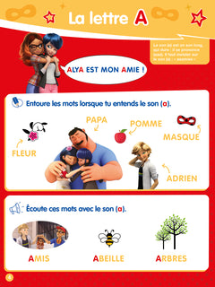 Miraculous - J'apprends l'alphabet et le son des lettres