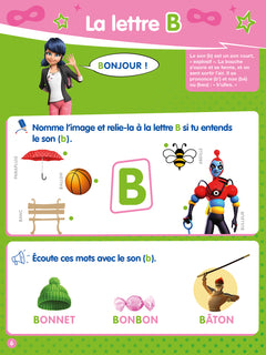 Miraculous - J'apprends l'alphabet et le son des lettres