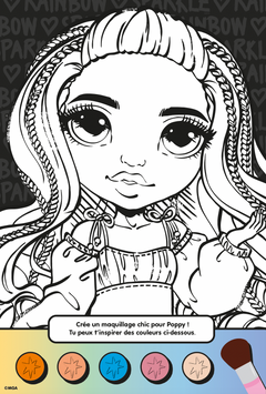 Rainbow High - Je maquille