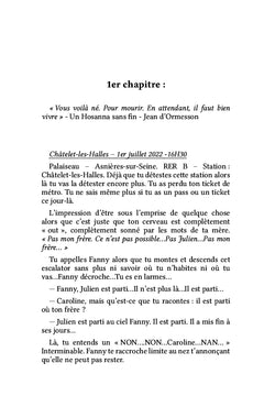 Toutes ces choses qu'on n'aura pas vécues ensemble