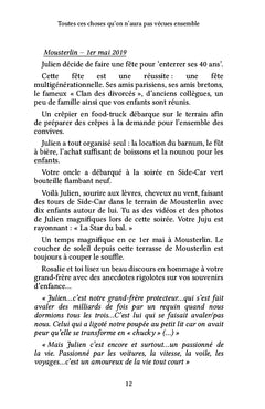Toutes ces choses qu'on n'aura pas vécues ensemble