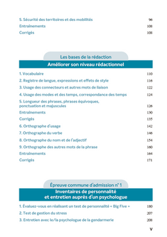 Concours Sous-officier de gendarmerie externe et interne - Tout-en-un 2025/2026