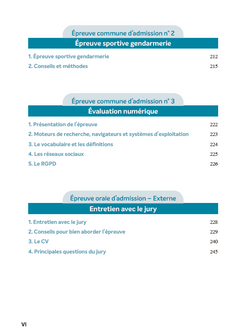 Concours Sous-officier de gendarmerie externe et interne - Tout-en-un 2025/2026