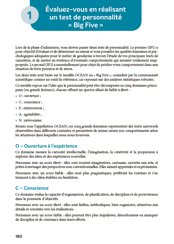 Concours Sous-officier de gendarmerie externe et interne - Tout-en-un 2025/2026