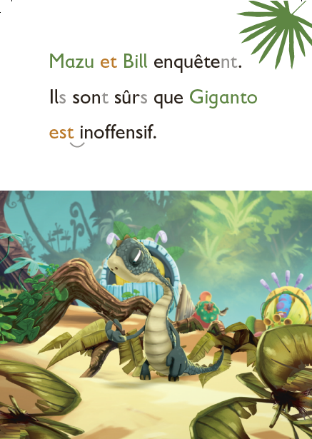 Mes premières lectures 100% syllabiques avec Gigantosaurus - Niveau 2 - Le mystère du lac - Larousse