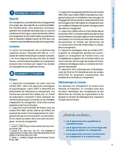 La boite à outils de la conduite du changement