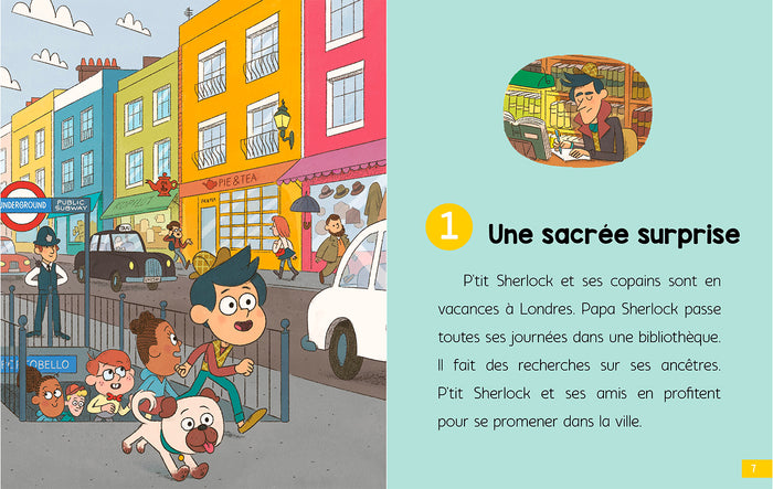 Poursuite à Londres