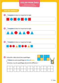 Cap Maths CP - Cahier de Géométrie-Mesure