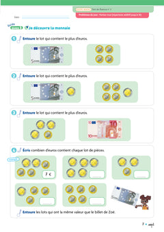 Cap Maths CP - Cahier de Géométrie-Mesure