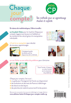 Chaque jour compte - Maths CP - Cahier de problèmes
