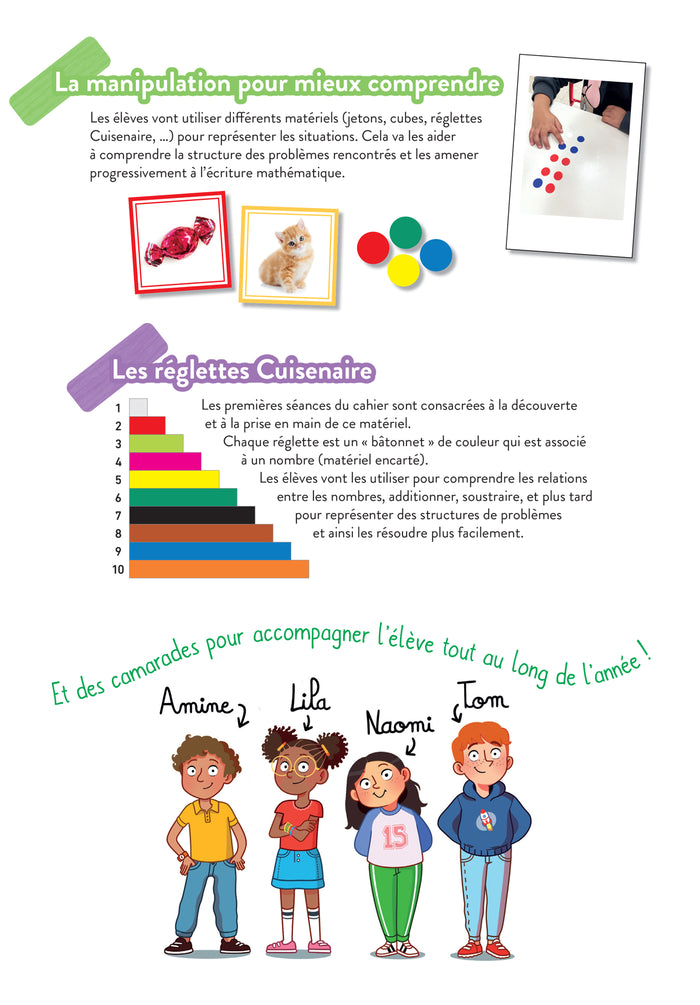 Chaque jour compte - Maths CP - Cahier de problèmes